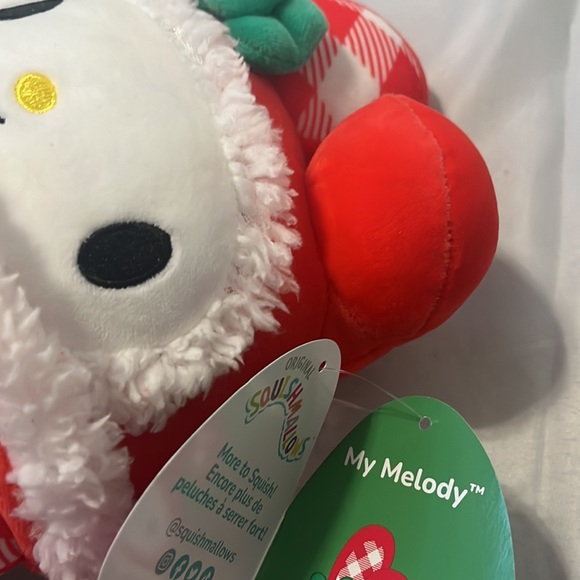 BNWT CHRISTMAS MY MELODY SQUISHMALLOW PLUSH - Picture 4 of 7